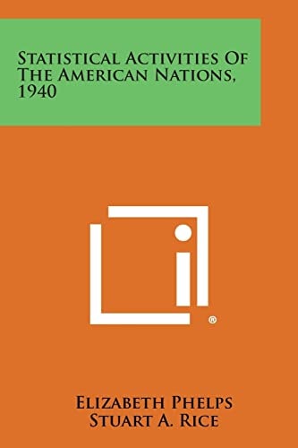 Statistical Activities of the American Nations, 1940