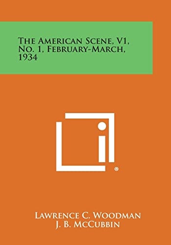 The American Scene, V1, No. 1, February-March, 1934