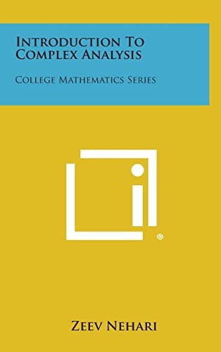 Introduction To Complex Analysis College Mathematics Series