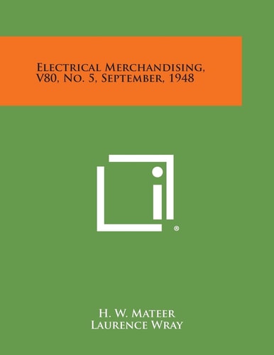 Electrical Merchandising, V80, No. 5, September, 1948