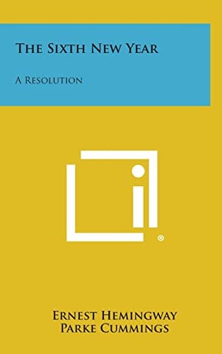 The Sixth New Year A Resolution