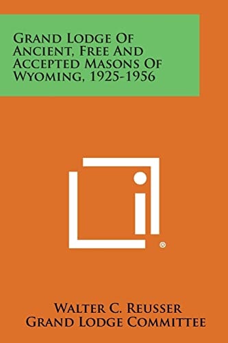 Grand Lodge of Ancient, Free and Accepted Masons of Wyoming, 1925-1956