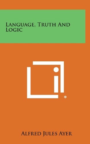 Language, Truth and Logic