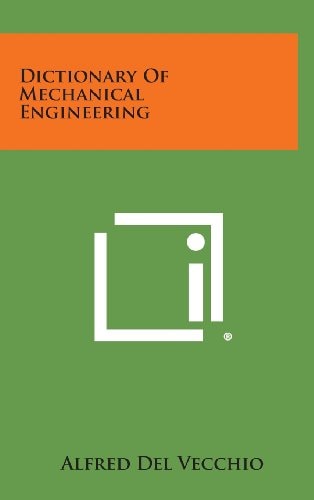 Dictionary of Mechanical Engineering