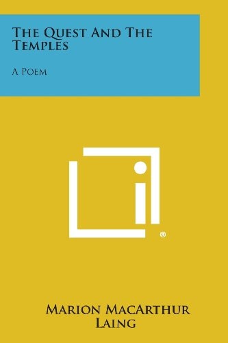 The Quest And The Temples A Poem