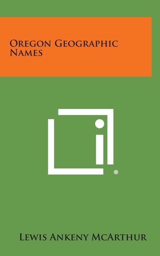 Oregon Geographic Names
