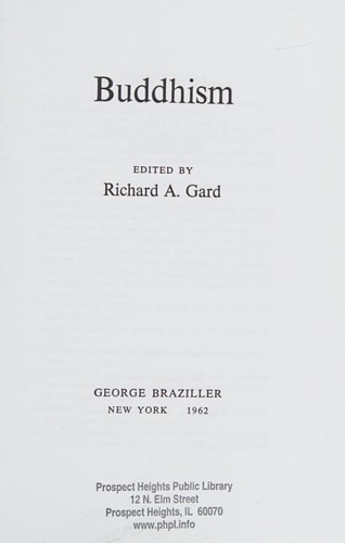 Buddhism Great Religions of Modern Man
