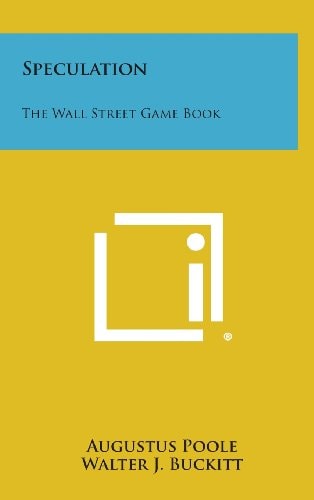 Speculation The Wall Street Game Book