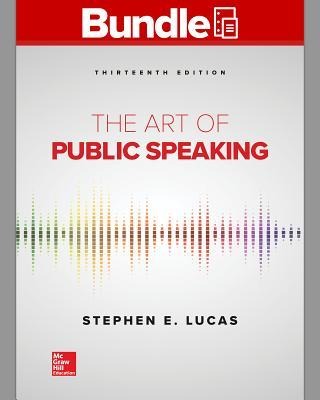 Gen Combo Looseleaf the Art of Public Speaking; Connect Access Card
