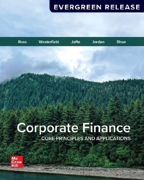 Loose Leaf Corporate Finance: Core Principles and Applications: 2026 Release