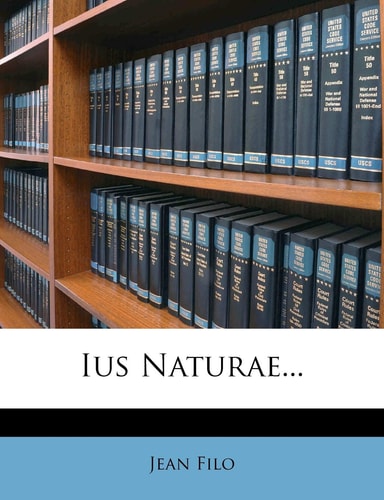 Ius Naturae...