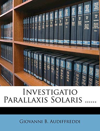 Investigatio Parallaxis Solaris ......