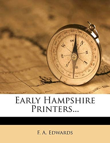 Early Hampshire Printers...