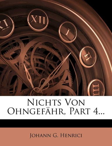 Nichts Von Ohngefahr, Part 4...