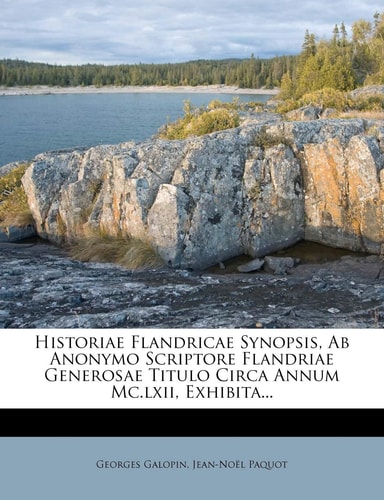 Historiae Flandricae Synopsis, AB Anonymo Scriptore Flandriae Generosae Titulo Circa Annum MC.LXII, Exhibita... (English and Latin Edition)