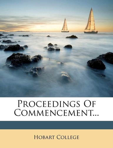 Proceedings of Commencement...