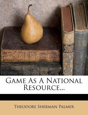 Game As A National Resource