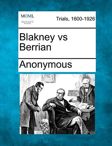 Blakney Vs Berrian