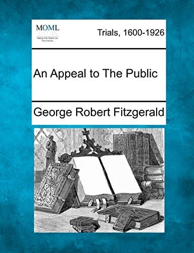 An Appeal to The Public