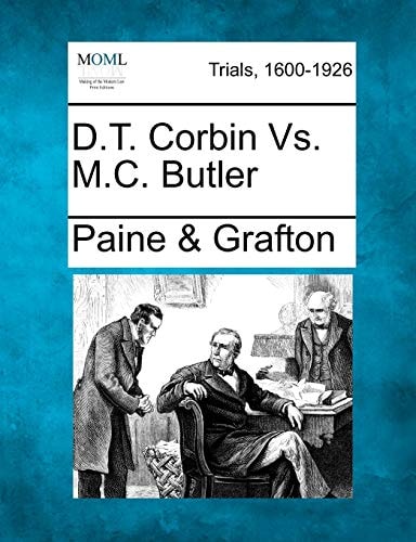 D.T. Corbin Vs. M.C. Butler