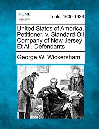 United States of America, Petitioner, v. Standard Oil Company of New Jersey Et Al., Defendants