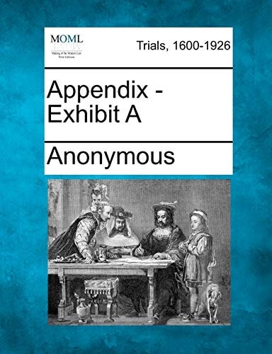 Appendix - Exhibit a