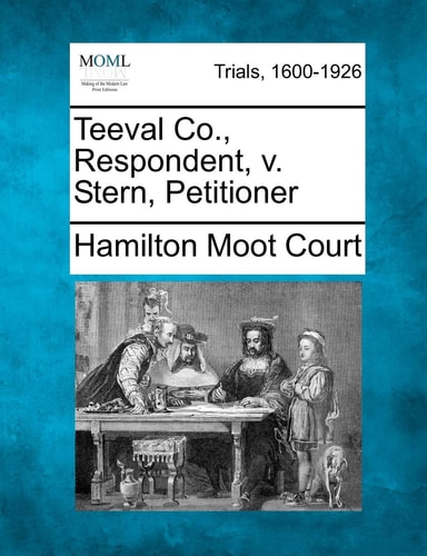 Teeval Co., Respondent, v. Stern, Petitioner