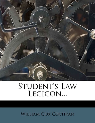 Student's Law Lecicon...
