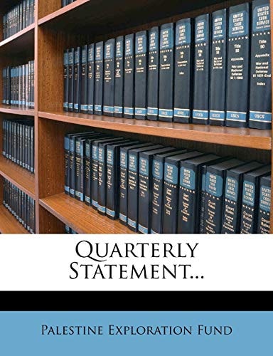 Quarterly Statement...