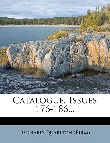 Catalogue, Issues 176-186...