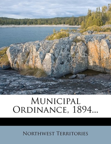 Municipal Ordinance, 1894...