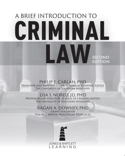 A Brief Introduction to Criminal Law