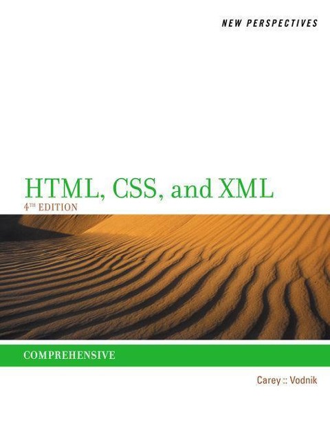 New Perspectives on Html, Css, and XML, Comprehensive
