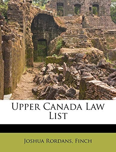 Upper Canada Law List