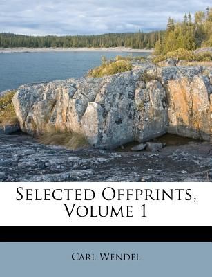 Selected Offprints, Volume 1