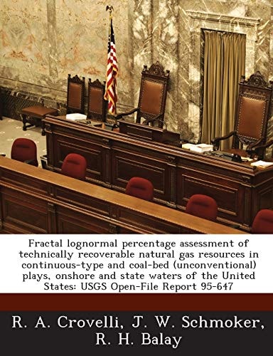 Fractal lognormal percentage assessment of technically recoverable natural gas resources in continuous-type and coal-bed (unconventional) plays, ... United States: USGS Open-File Report 95-647