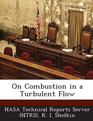 On Combustion in a Turbulent Flow