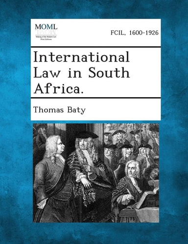 International Law in South Africa.