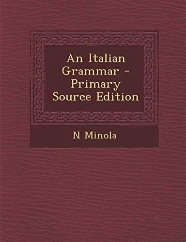 Italian Grammar
