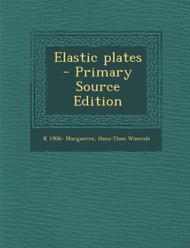Elastic Plates