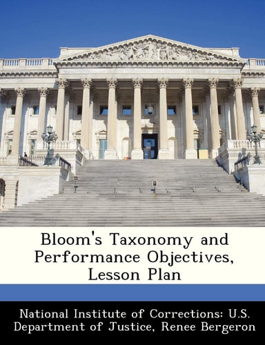 Bloom's Taxonomy and Performance Objectives, Lesson Plan