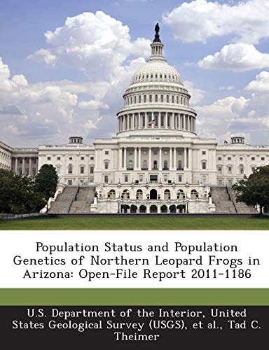 Population Status and Population Genetics of Northern Leopard Frogs in Arizona: Open-File Report 2011-1186