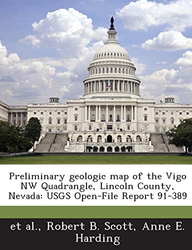 Preliminary geologic map of the Vigo NW Quadrangle, Lincoln County, Nevada: USGS Open-File Report 91-389