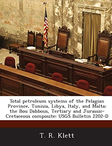 Total petroleum systems of the Pelagian Province, Tunisia, Libya, Italy, and Malta; the Bou Dabbous, Tertiary and Jurassic-Cretaceous composite: USGS Bulletin 2202-D