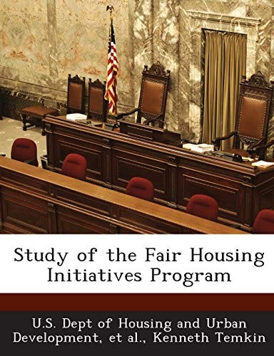 Study of the Fair Housing Initiatives Program
