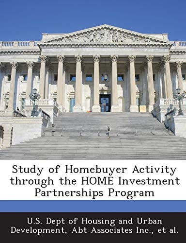 Study of Homebuyer Activity through the HOME Investment Partnerships Program