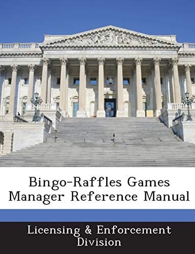 Bingo-Raffles Games Manager Reference Manual