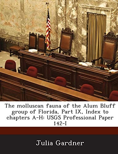 The molluscan fauna of the Alum Bluff group of Florida, Part IX, Index to chapters A-H: USGS Professional Paper 142-I