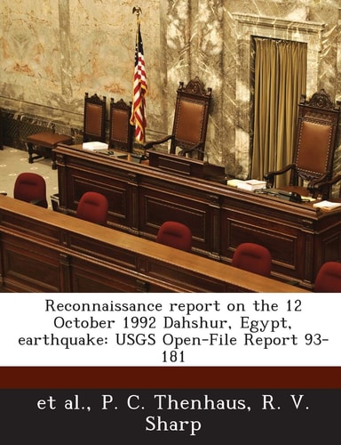 Reconnaissance report on the 12 October 1992 Dahshur, Egypt, earthquake: USGS Open-File Report 93-181