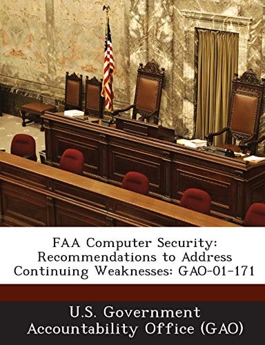 Faa Computer Security Recommendations to Address Continuing Weaknesses